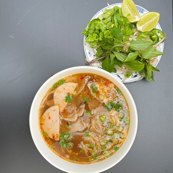 S1. Vietnamese Spicy Beef Noodle Soup (Bún Bò Huế)